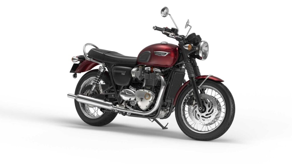 Certaines Triumph Bonneville T120 2023 peuvent avoir un problème de frein avant