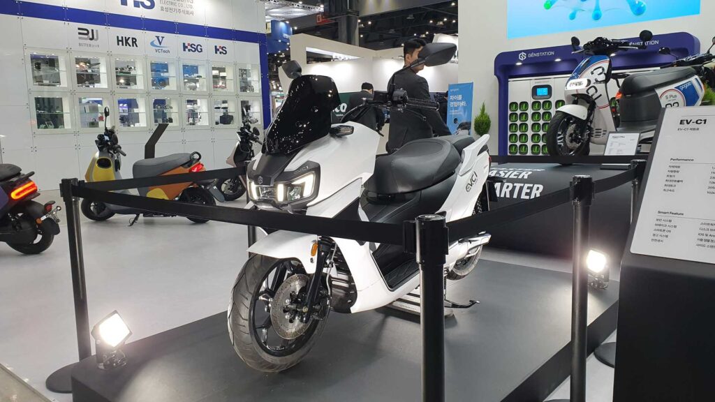 Gogoro présente ses scooters électriques au Seoul Mobility Show 2023
