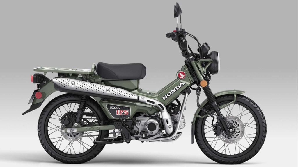 Honda Trail125 Headlines Retour des modèles MiniMoto, Scooter et Trial