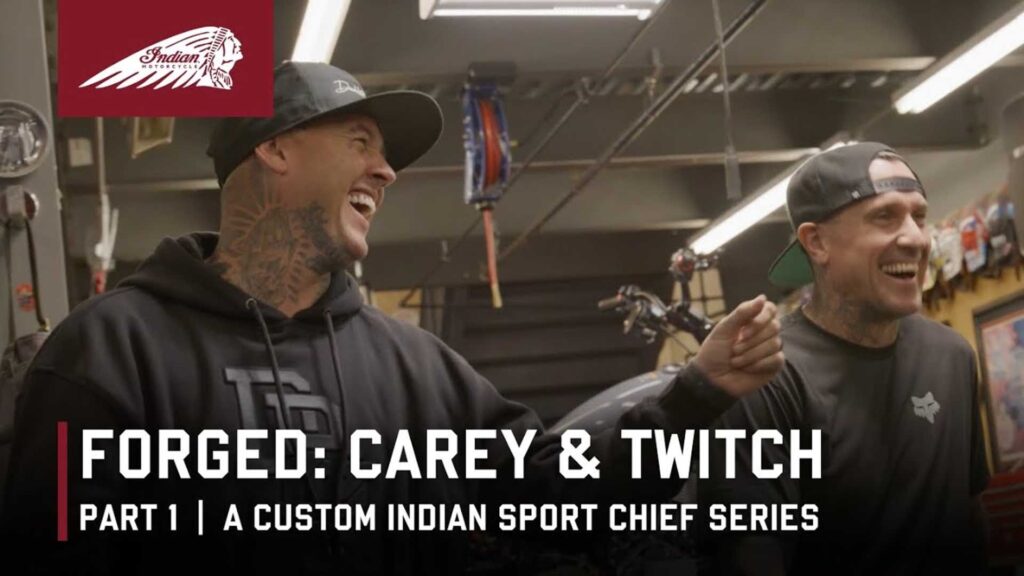 L'ambassadrice Indian Motorcycle Carey Hart rejoint la série Sport Chief Build