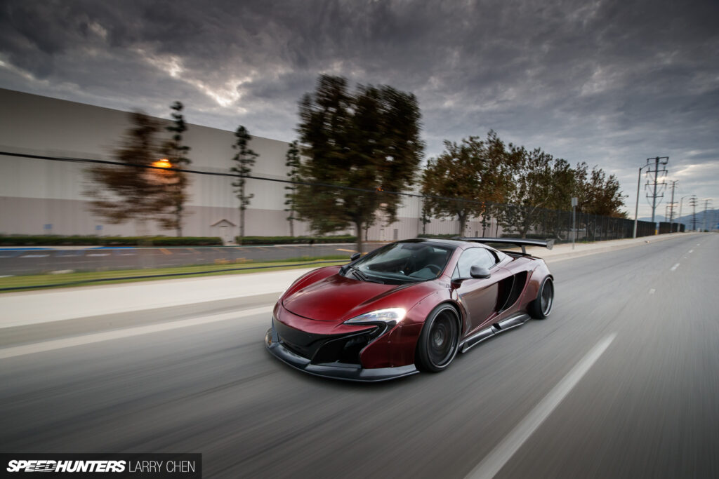 Talking Function With A Liberty Walk&nbsp;McLaren