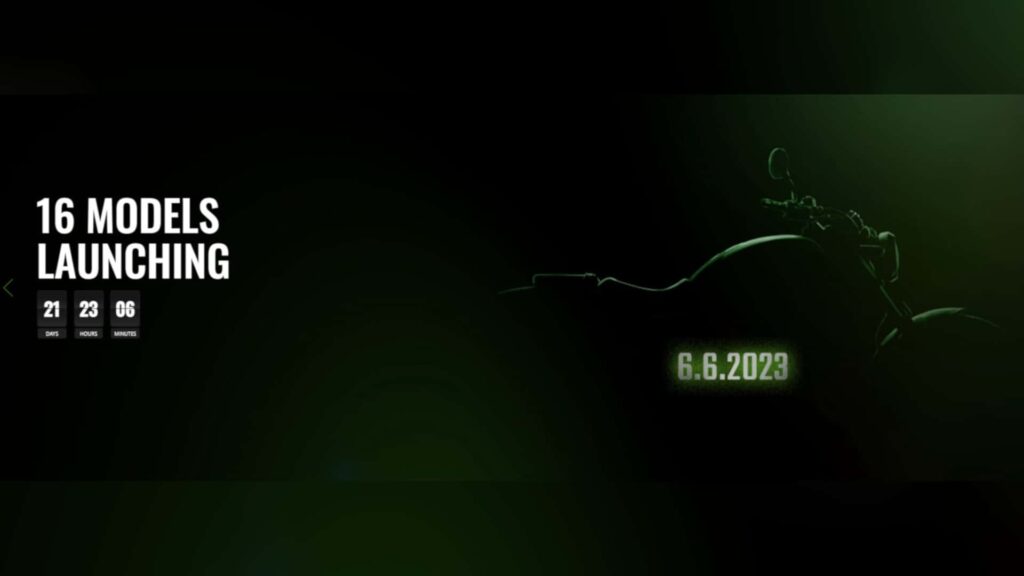 Kawasaki annonce son intention de dévoiler 16 nouveaux modèles le 6 juin 2023