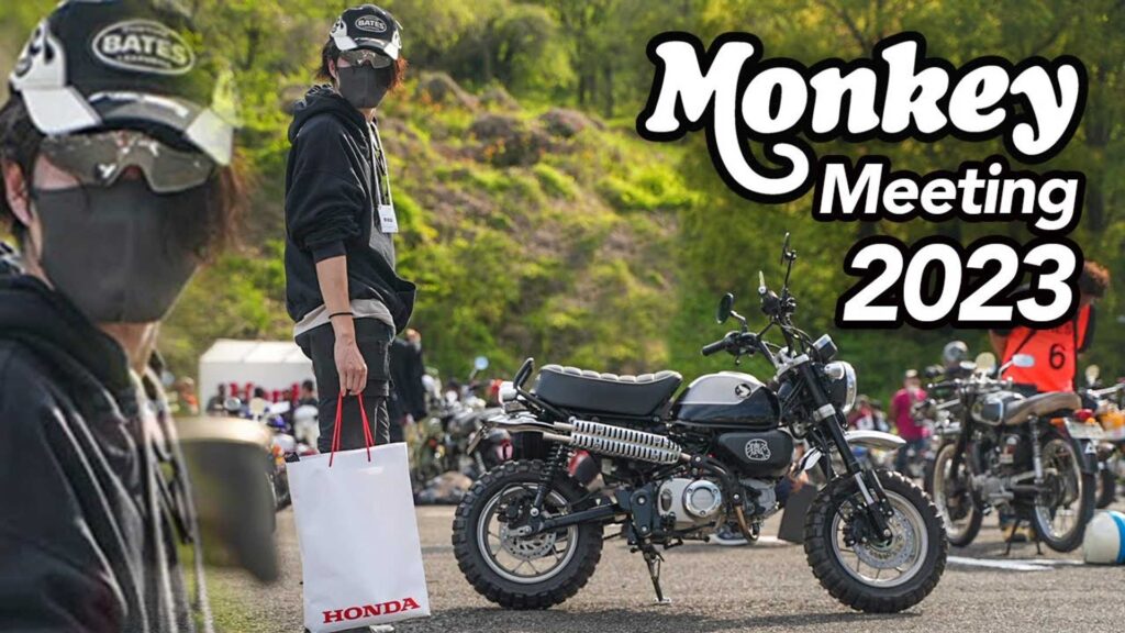 Monkey Meeting 2023 a rassemblé une foule de singes Honda personnalisés en un seul endroit