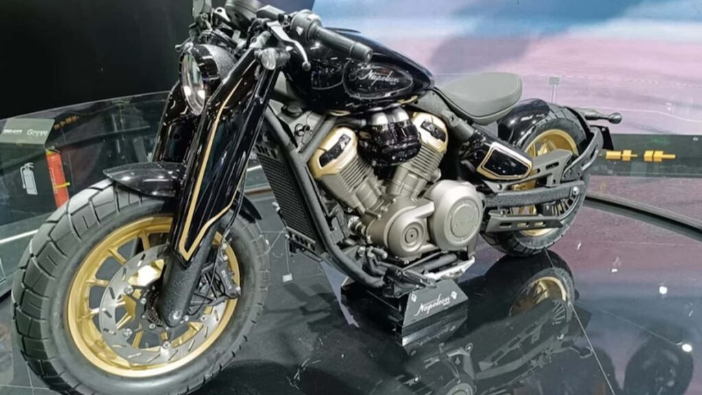 Le fabricant chinois Benda dévoile le Napoléon Bobber au style rétro