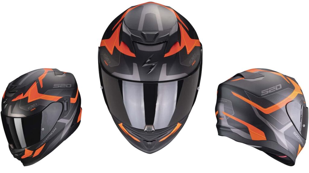 Le nouveau casque Scorpion EXO-520 EVO Air est un casque polyvalent abordable