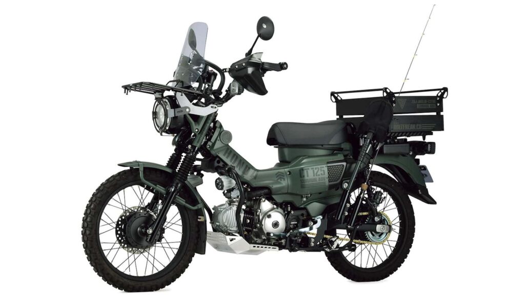 Dirt Freak décore la Honda CT125 avec des accessoires prêts pour l'aventure