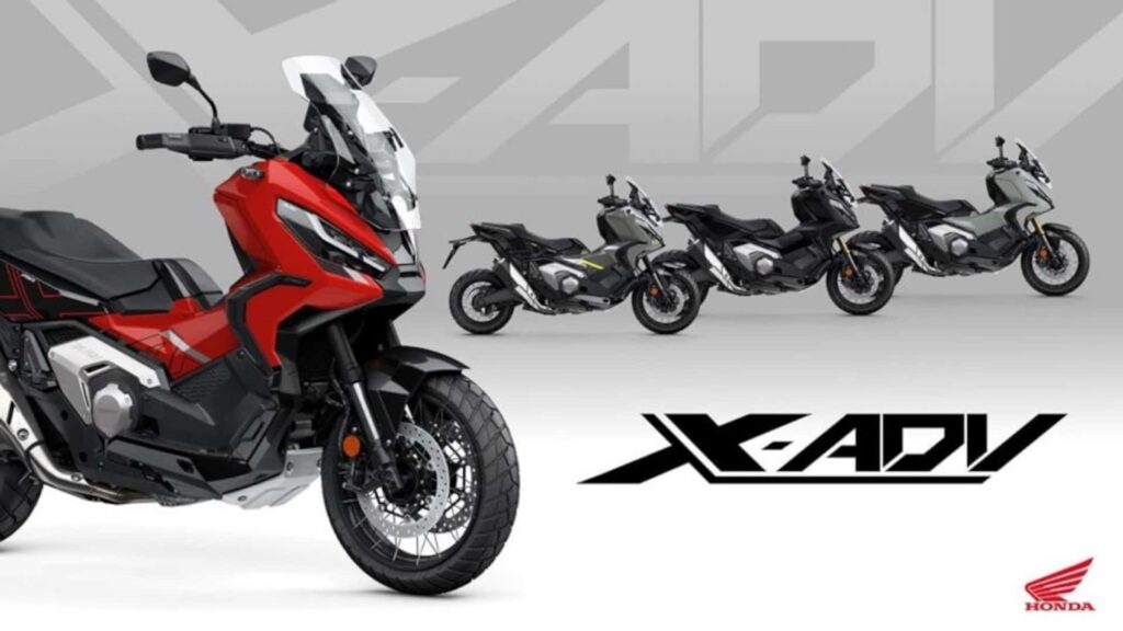 Le Honda X-ADV 750 aura de nouvelles couleurs pour l'année modèle 2024