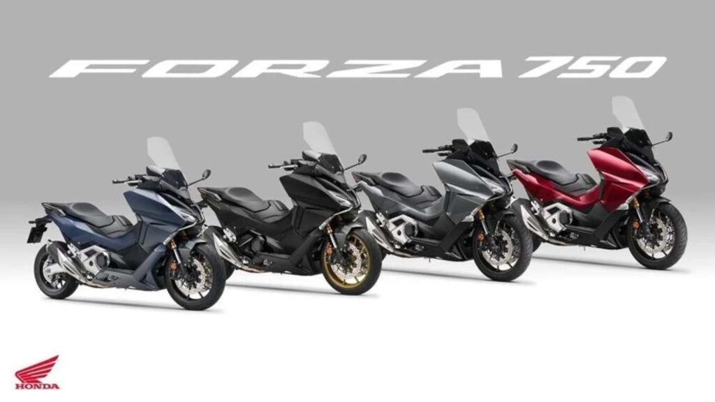 Les nouvelles couleurs de la Honda Forza 750 arrivent pour 2024