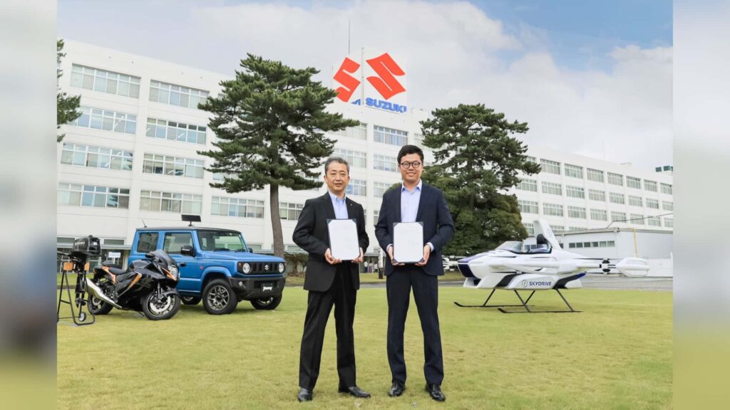 Suzuki et SkyDrive signent un accord pour produire des voitures volantes au Japon