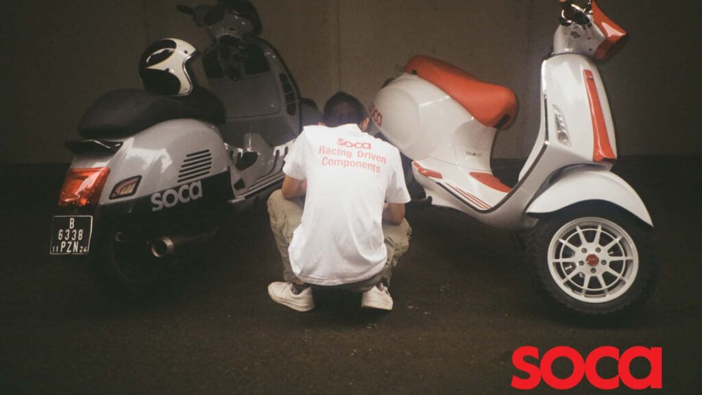 Un autre spécialiste du scooter ?  SOCA se spécialise dans la Vespa