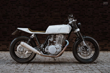 Traqueur de rue Yamaha SR500 1980 par Airow