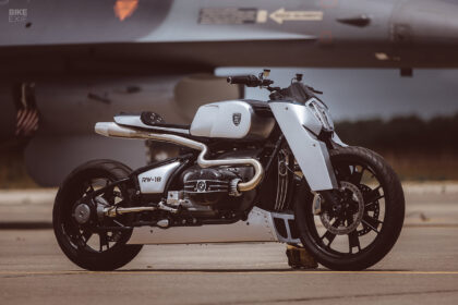 BMW R18 personnalisée inspirée de Top Gun