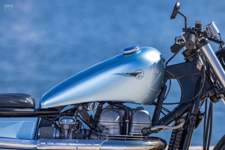 Triumph Bonneville T100 personnalisée par Heiwa MC