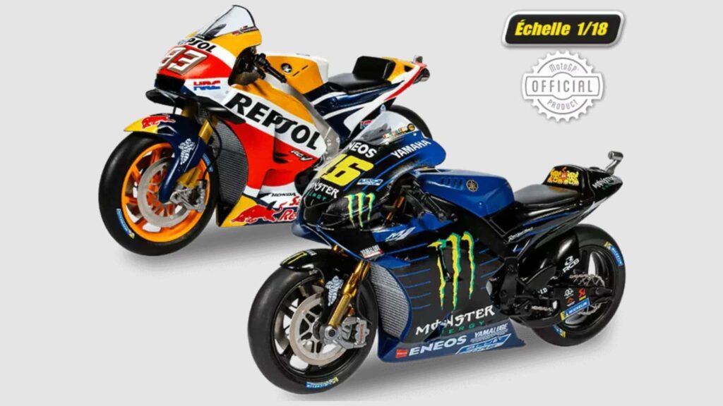 Découvrez ces nouveaux objets de collection MotoGP d'Altaya