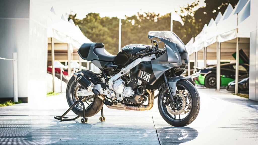 Découvrez le prototype Yamaha XSR900 DB40 présenté à Goodwood 2023