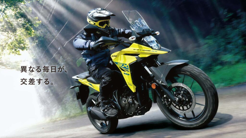 La Suzuki V-Strom 250SX 2023 sera lancée au Japon en août 2023