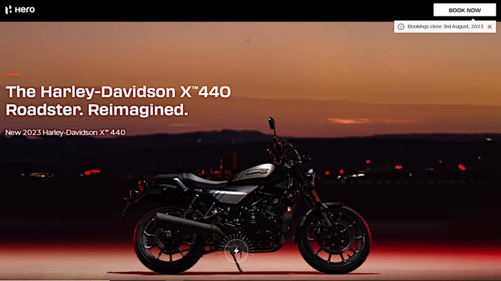 Le prix du Harley X440 obtient sa première hausse après le 3 août 2023