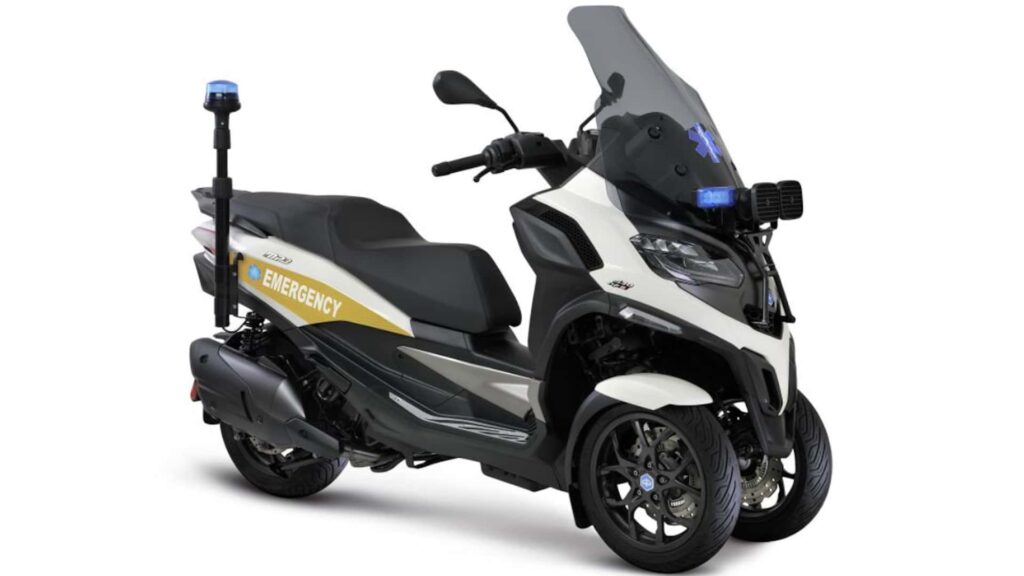 Piaggio actualise les modèles MP3 400 et 530 HPE Life Support pour 2024