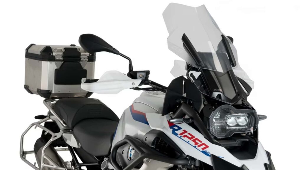 Puig ERS vous permet de régler électroniquement le pare-brise pour BMW R 1250 GS