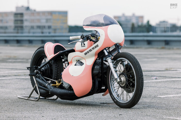 Vélo drag Kawasaki H1 de Krautmotors