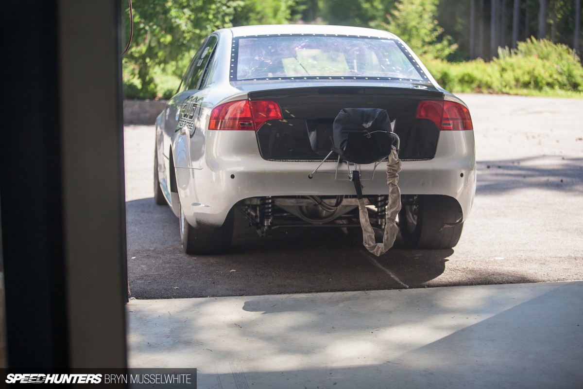 Finlande Audi RS4 drag car-13