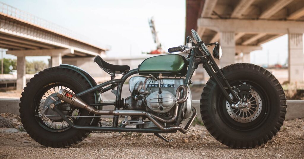 Ce bobber BMW R80 recyclé est un vrai jouet Tonka