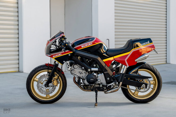 Suzuki SV650 personnalisée par Purpose Built Moto