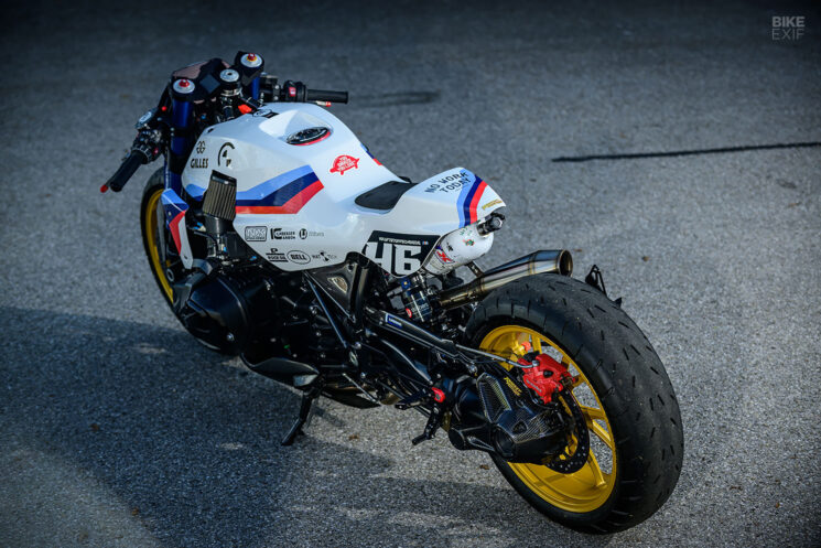 Moto dragster BMW R1250RS Hercules II