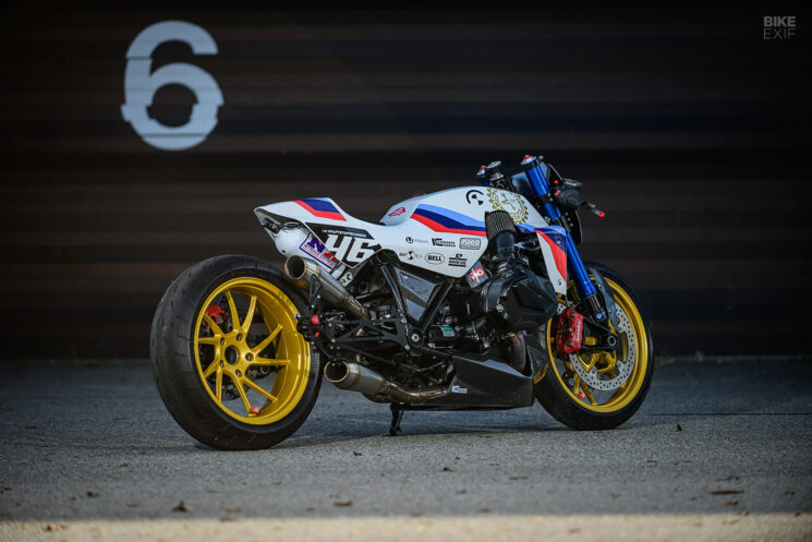 Moto dragster BMW R1250RS Hercules II