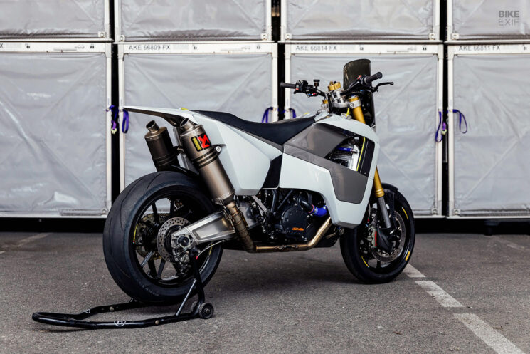 Supermotard KTM 1190 Adventure R par Max Hazan