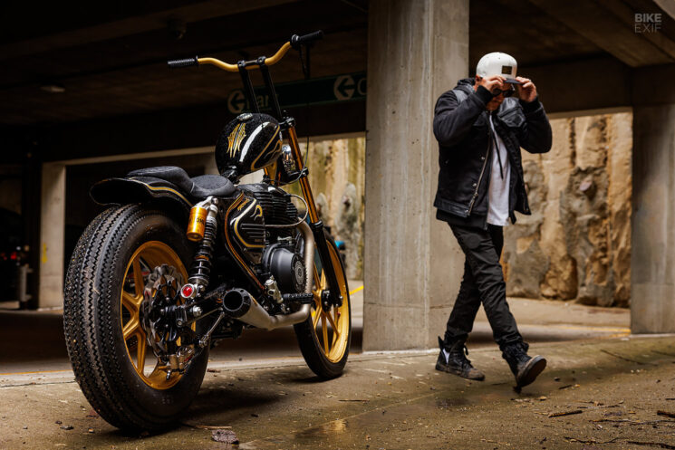 Chopper Royal Enfield Super Meteor 650 par RSD