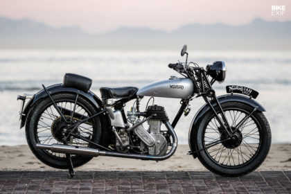 Norton 16H restauré d’Afrique du Sud