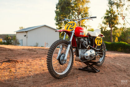 Le traîneau du désert Triumph TR6 1959 de Paul Hartman