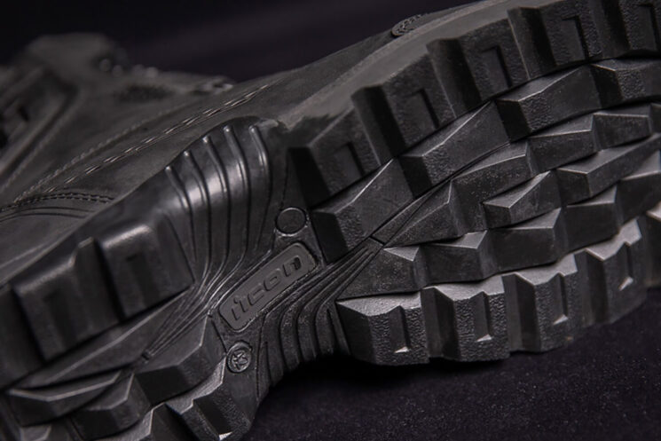 Botte de moto imperméable Icon Stormhawk