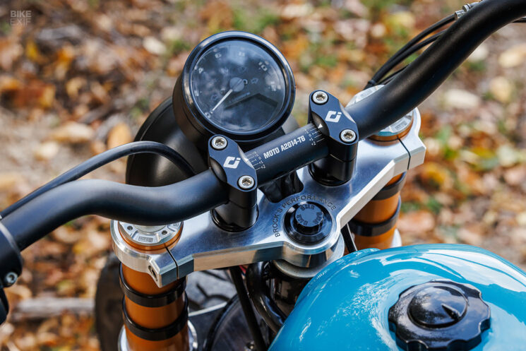 Harley XLH 883 personnalisée par David Zemla