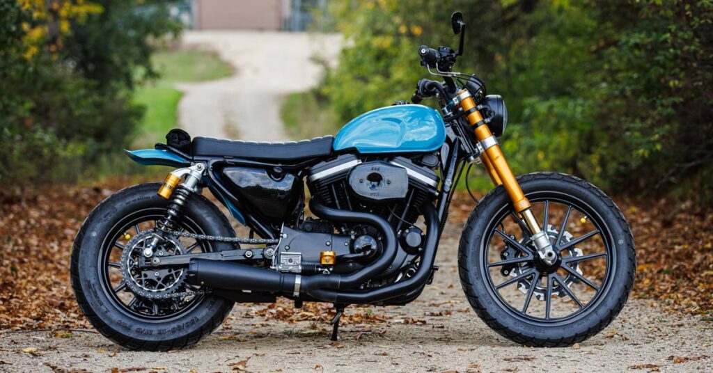 Sportsters Forever : la Harley XLH 883 personnalisée de David Zemla