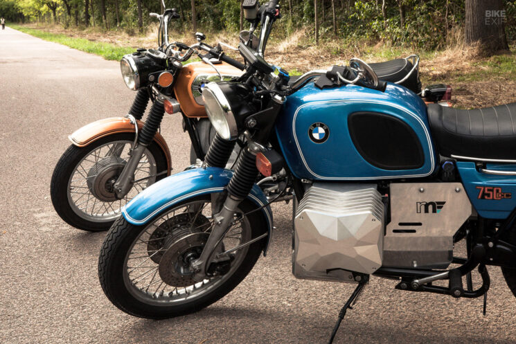 Conversion de moto électrique pour les boxeurs BMW