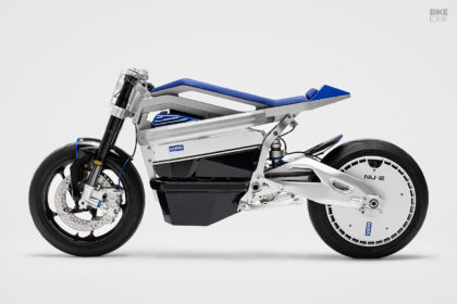 Concept de moto électrique par NUEN MOTO