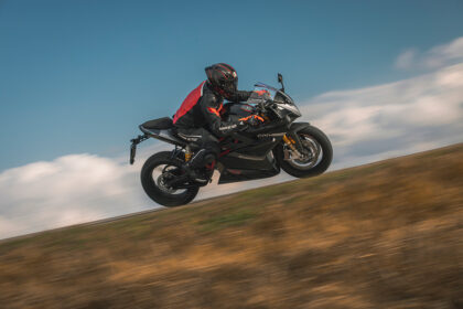 Energica Ego sur la route