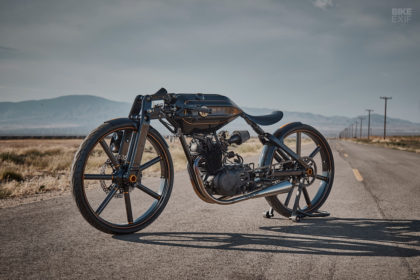 Le boardtracker Honda XL500 qui a remporté deux prix au Quail en 2019