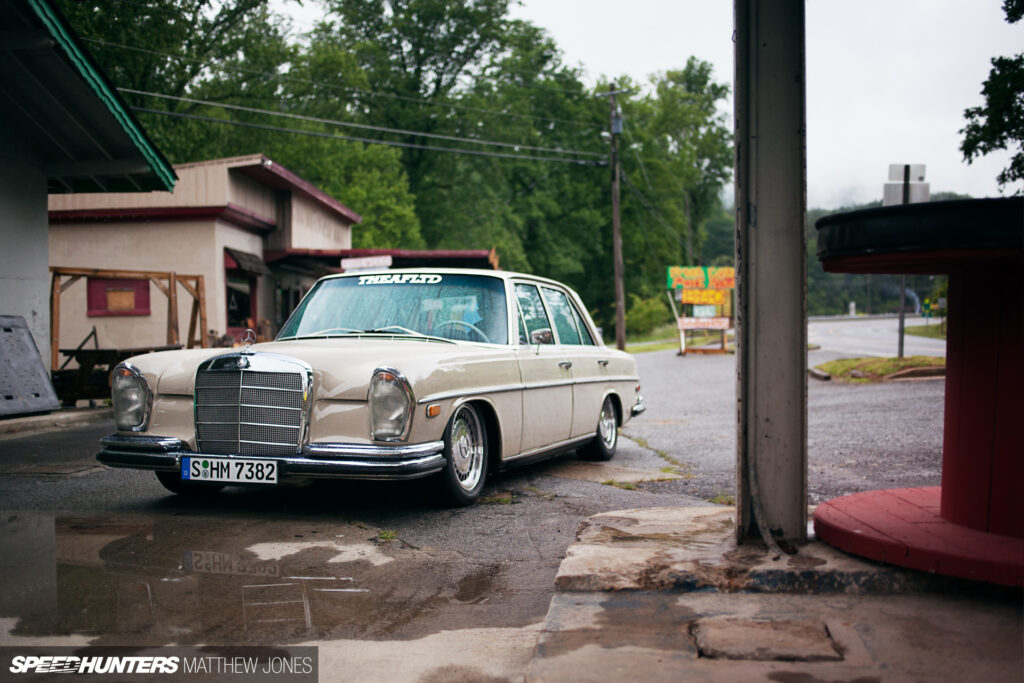 Old Benz, New Tricks: Slammed With a Small&nbsp;Block