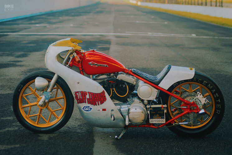 Harley Sportster 1200 rigide de Mika Motorcycles