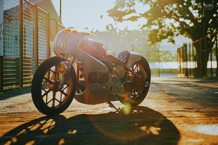 Harley Sportster 1200 rigide de Mika Motorcycles
