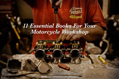 Nouvelle série : 11 livres indispensables pour votre atelier moto