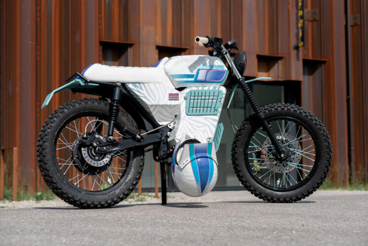Vélo électrique personnalisé Bonfire E par Loose Screw