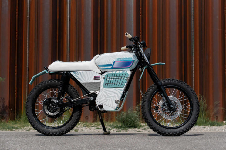 Vélo électrique personnalisé Bonfire E par Loose Screw