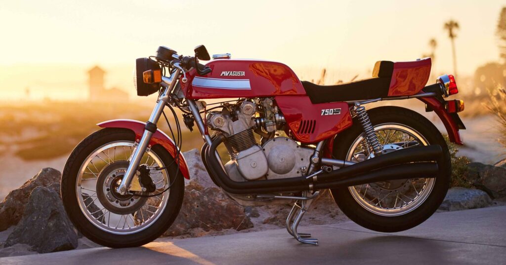 Lecture rapide : une MV Agusta 750S America super rare et plus encore