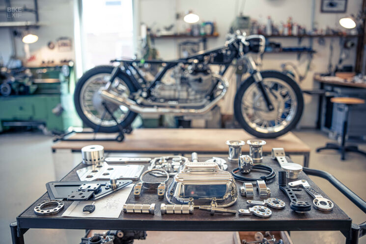 Moto Guzzi Café Racer par Kaffeemaschine