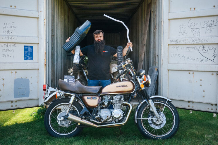 Moto EXIF ​​Honda CB550F Build