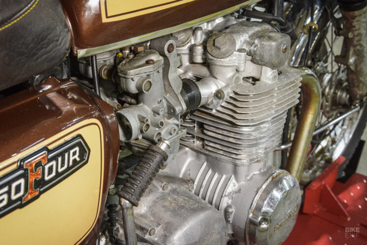 Vélo EXIF ​​Honda CB550F Project Bike